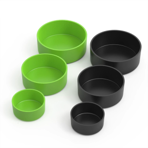 Reptiles Water Bowls Set of 3 For Lizards Turtles Snakes Easy Clean Plastic Feeding Dishes for Small Pet Terrarium