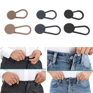 1PCS 15mm/18mm Pants Extender Buttons Flexible Waist Extenders for Jeans Pants for Women & Men Pregnancy Jeans Skirt