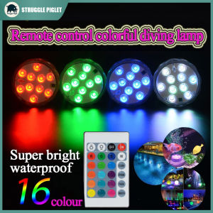 16 Color Aquarium Light Submersible Lights For Aquarium Waterproof With Remote