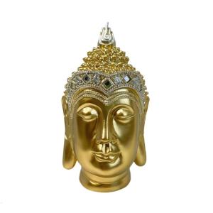 Buddhas Head Figurines Buddhas Head Statue Home Office Decors Buddhas Head Sculpture Housewarming Gift Buddhas Decors