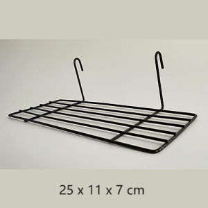 Iron Grid Decor DIY Hanging Rack Wall Display Art Storage Box Basket Mesh Shelf Rack Holder Organizer Wall Decoration