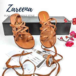 Bryan Zareena Sandal Tali Gladiator Lilit Cosplay Berkualitas Jumbo Bigsize Oversize 36-40 41 42 43