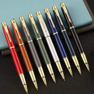 【จัดส่งภายใน 2-3 วัน】 ที่หนีบปากกาหัวบอลทำจากโลหะปากกาลูกลื่นมีเอกลักษณ์สำหรับการเขียนทางธุรกิจเครื่องเขียนสำนักงานปากกาของขวัญเชิงพาณิชย์