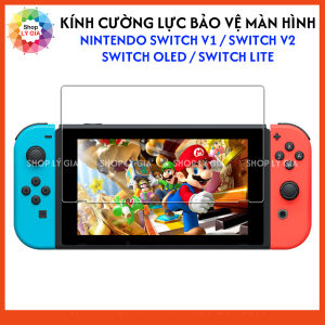 Kính cường lực bảo vệ màn hình cho Nintendo Switch 2 / Switch V2 / Switch V1 / Switch OLED / Switch Lite