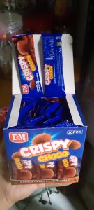 permen anak Coklat Butiran Dsm Crispy Choco Isi 30pc