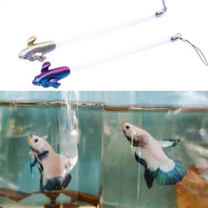3D Print Fish Training Wand for Betta Starter Betta Kits Tail Training Stick Aquariums Fish Engaging Wand Training Tool