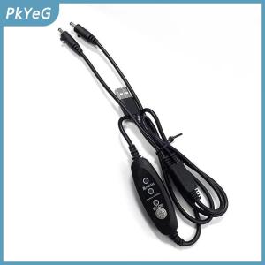 PkYeG USB để DC cáp cho 5V quạt làm mát dây 3 cấp tốc độ quạt điều khiển cho bảo hộ lao động làm mát quần áo ngoài trời