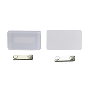 Fashionable Sturdy Acrylic Badge for Heat Transfer and Sublimation Techniques Personalize Designs Elegant Styles