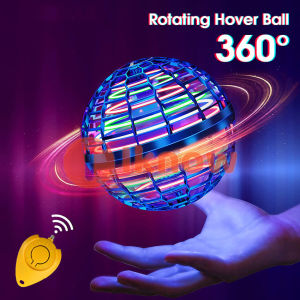 I know Flying Orb Ball 2024 Upgraded 360° Rotating Boomerang Hover Ball with LED Lights Flying Mini Drone Ball That Comes Back to You Cool & Safe Rechargeable Fly Ball Toys for Kids Indoor Outdoor