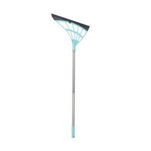 ไม้กวาดซิลิโคนวิเศษไม้กวาดสองในหนึ่งเดียวที่ขูดหน้าต่างพับได้แปรงกวาดพื้นในครัวเรือนแบบไม่ติด