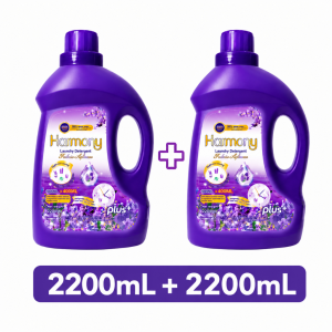 [BUY 1 TAKE 1] Harmony 2200ml Lavender Scented Laundry Detergent Soothing Purification Softens Fabr