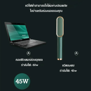 หวีไฟฟ้า ปกป้องมือ หวีผมไฟฟ้า ไอออนลบไม่เป็นอันตรายต่อเส้นผม ขี้เล่นและน่ารัก เร็ว โซลูชั่น