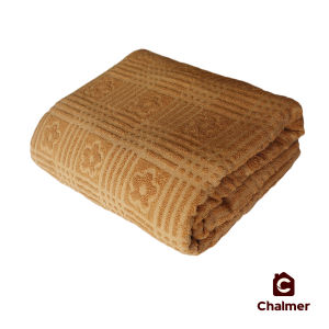 Selimut Katun Merek Chalmer Ukuran 145 x 200 cm Terry Cloth Towel Blanket