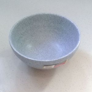 Mangkuk Kaki Tembikar 4" Melamine Stone Series - Golden Dragon W3504A