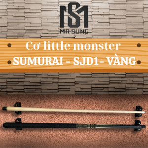 Cơ Lỗ Thương Hiệu Little Monster( Samurai/ Hunter/ Ghost) / Gậy Bi-a Lỗ Cá Nhân CLB | Cơ Gỗ Cao Cấp – Chuôi Quấn Da – Đầu Cơ 13mm – Tặng Bao Da & Bịt Ren