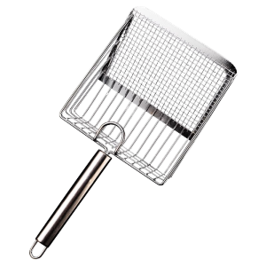 Cat Litter Scoop Metal Cat Litter Scoop Fecal Screening Can Clean Small and Large Cat Litter Durable Easy to Place Suitable for Cat Litter Pots