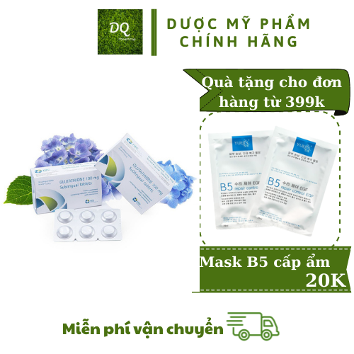 [CHÍNH HÃNG/DATE XA] Viên Ngậm Trắng Da GLUTATHIONE 100mg Dạng Ngậm ...