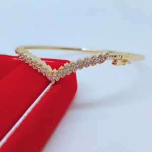 Gelang Tangan Bangle Xuping Wanita Aksesoris Fashion Awet Tahan Lama Anti Karat Cocok Untuk Harian G5-5E