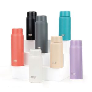YERZ Stainless Steel Mini Thermos Water Bottle 150ML Portable Insulation Cup Drinkware Simple Coffee Mug Outdoor