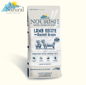 Alps Natural Nourish 15KG Dog Dry Food 15KG Salmon / Lamb
