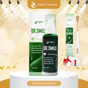 Serum Hỗ Trợ Trắng Răng DR.SMILE 40ml Kem Đánh Răng Hỗ Trợ Cải Thiện Vết Ố Vàng Nâng Tone Răng