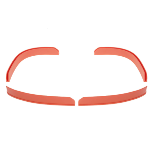 4 cái chống xước cạnh bảo vệ cho Robot Máy cắt cỏ chịu lực cao PETG vật liệu dễ dàng cài đặt đầy đủ bảo hiểm Kit