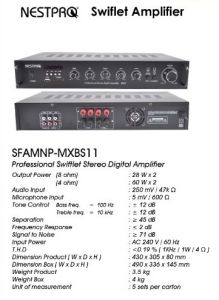 Nestpro BS11 Amplifier for Swiftlet Farming (up to 150 tweeters)