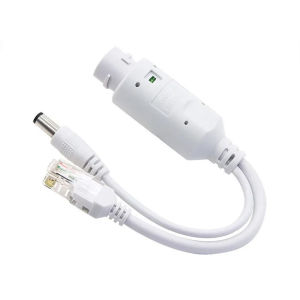 48to12V Ethernet PoE Splitter Adapter Waterproof IEEE802.3af for Network Device Surveillance Camera