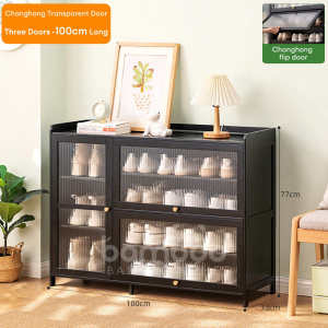 Lemari Sepatu Minimalis Rak Sepatu tertutup Lemari Sepatu Multilayer Lemari Sepatu Simple Bertingkat