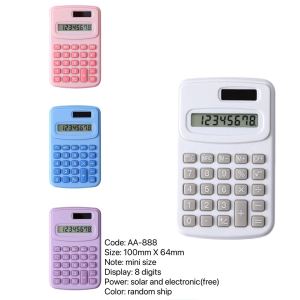 calculator with sound mini calculator with case mini calculator pocket size mini calculator for nurse small calculator for business small calculator keychain mini calculator solar/battery calculator for accounting calculator original school supplies