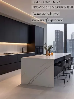 【SG Local Contractor】【Custom Furniture】Kitchen Renovation /Island Table /Kitchen Cabinet / Carpentry works