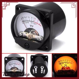 [The Cici Shop] 6-12V panel VU meter bulb warm back light recording audio level amp meter