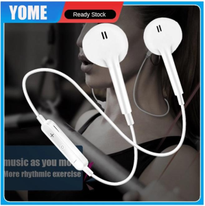 YOME S6 Wireless Earphone music headset Phone Neckband sport bluetooth Stereo Earbuds Earphone with Mic For Phone Samsung Xiaomi