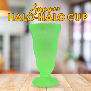 6 pcs Set Halo-Halo Plastic Cup