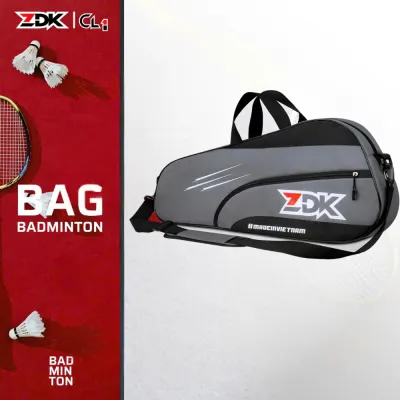 Túi Vợt Cầu Lông ZDK CL1 – Túi Thể Thao Thời Trang Chống Nước & Chống Sốc 2 Ngăn Rộng Đựng 3–5 Vợt