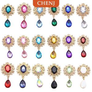 [COD] CHENJ เครื่องประดับเข็มกลัดพลอยเทียมคริสตัลการ์ดเชิญงานแต่งงานกล่องของขวัญแก้วไวน์อุปกรณ์ตกแต่งเสื้อผ้าที่สร้างสรรค์