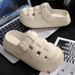 YooWoo Sandal Wanita Kekinian / Sandal Selop Wanita / Sandal Karet / Sandal Sol Tebal PVC / Sandal Slop Wanita / Sandal Wanita Terbaru 2025