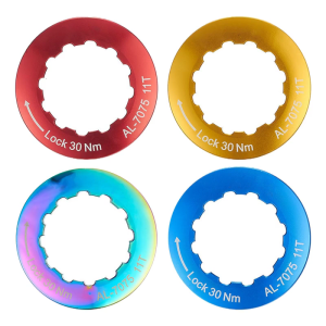 Road Bike Cassette Cover Lock Rings 11T Cassette Flywheel Lock Cover Aluminum Alloys Bike Freewheel Lock Rings