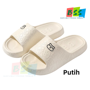 KUMADA Sandal Lembut Bawah Sandal Pria Dan Sandal Rumah Non-slip Mandi Wanita Memakai Sandal Luar Tahan Kotor