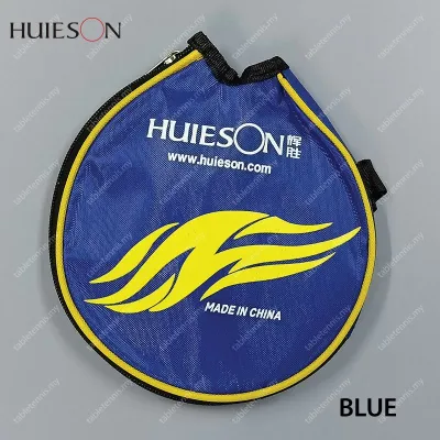 Huieson Half Round Table Tennis Racket Case Raket Ping Pong Bag Pouch