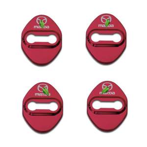 4pcs Car Door lock cover For MAZDA 3 2 6 CX5 CX4 cx7 cx8 Metal stainless steel anti-rust cover Car Accessories