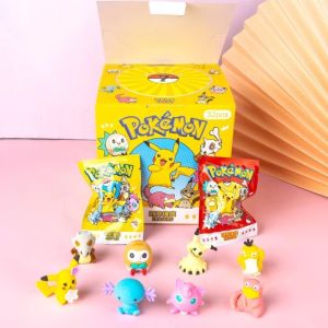 Hộp 32 Mô Hình Tẩy Bút Chì Gấu Dâu Pokemon Unbox Mở Quà Sưu Tầm Các Nhân Vật Ngẫu Nhiên Đồ Chơi Quà Tặng Cho Bé