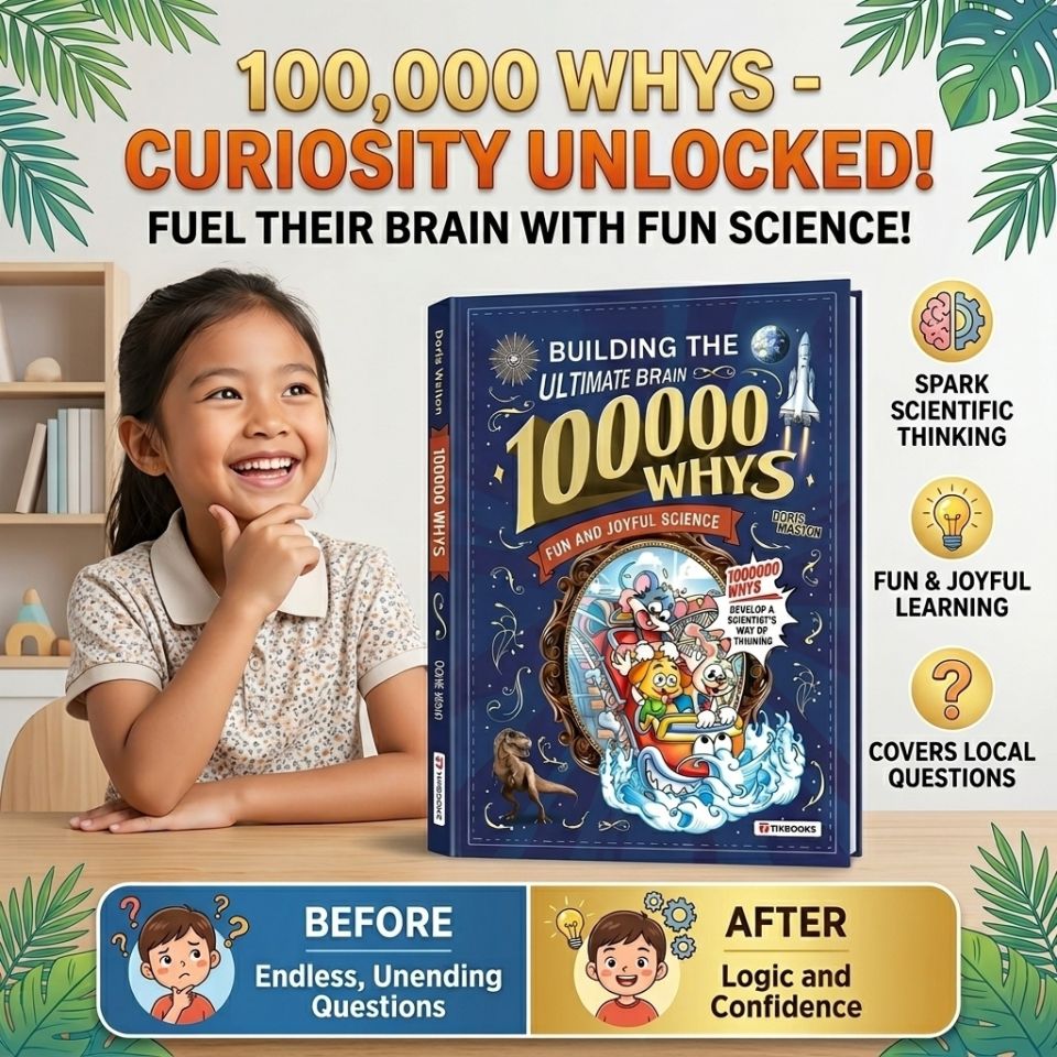 100000 Whys Childrens Science Encyclopedia Book Early Education Science Popularization Educational Books 十万个为什么