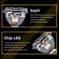 LAMPU PROJIE PROJI PROJECTOR BILED GANDALF 2.5 INCH 60WATT 60W BLUE LENS BI LED HIGH LOW BODY BLACK PLUS KIPAS BILED MOTOR MOBIL. 