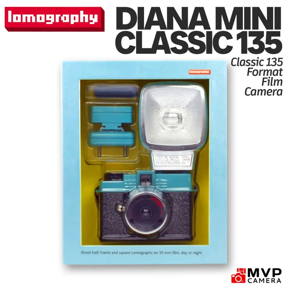 LOMOGRAPHY Diana Mini Camera and Flash 35mm Square and Half Frame Film  Camera HP550 MVP CAMERA