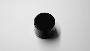 (200 Pack) 5ml Thick Black Glass Jars with Black Child Resistant Lids - UV Resistant - Storage for Oil Lip Balm Wax Cosmetics -Child Proof Container