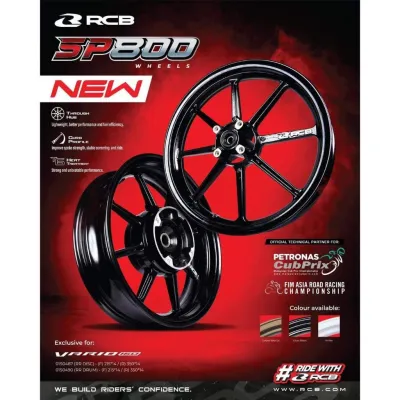 LATEST RCB SP800 SPORT RIM HONDA VARIO 160 VARIO160 HONDA 215/350-14