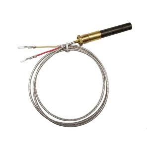 2PCS Aluminum Foil Thermocouple Water Heater Temperature Sensor Suitable for Heat Transfer Water Heating Units Repairing