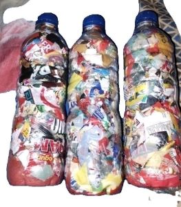 eco brik botol  600ml berat min 200gr 600gr 1.5ml