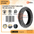 Tomimoto Ban Luar TM300 90/90 Ring 14 Tubeless Medium Compound Motor Matic Beat Vario. 